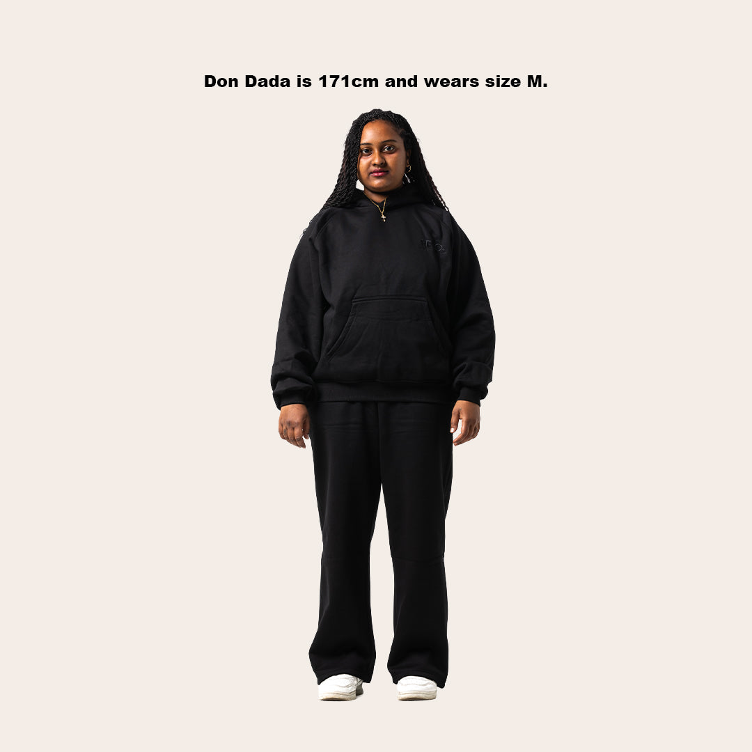 BLACK CORE SWEATPANTS