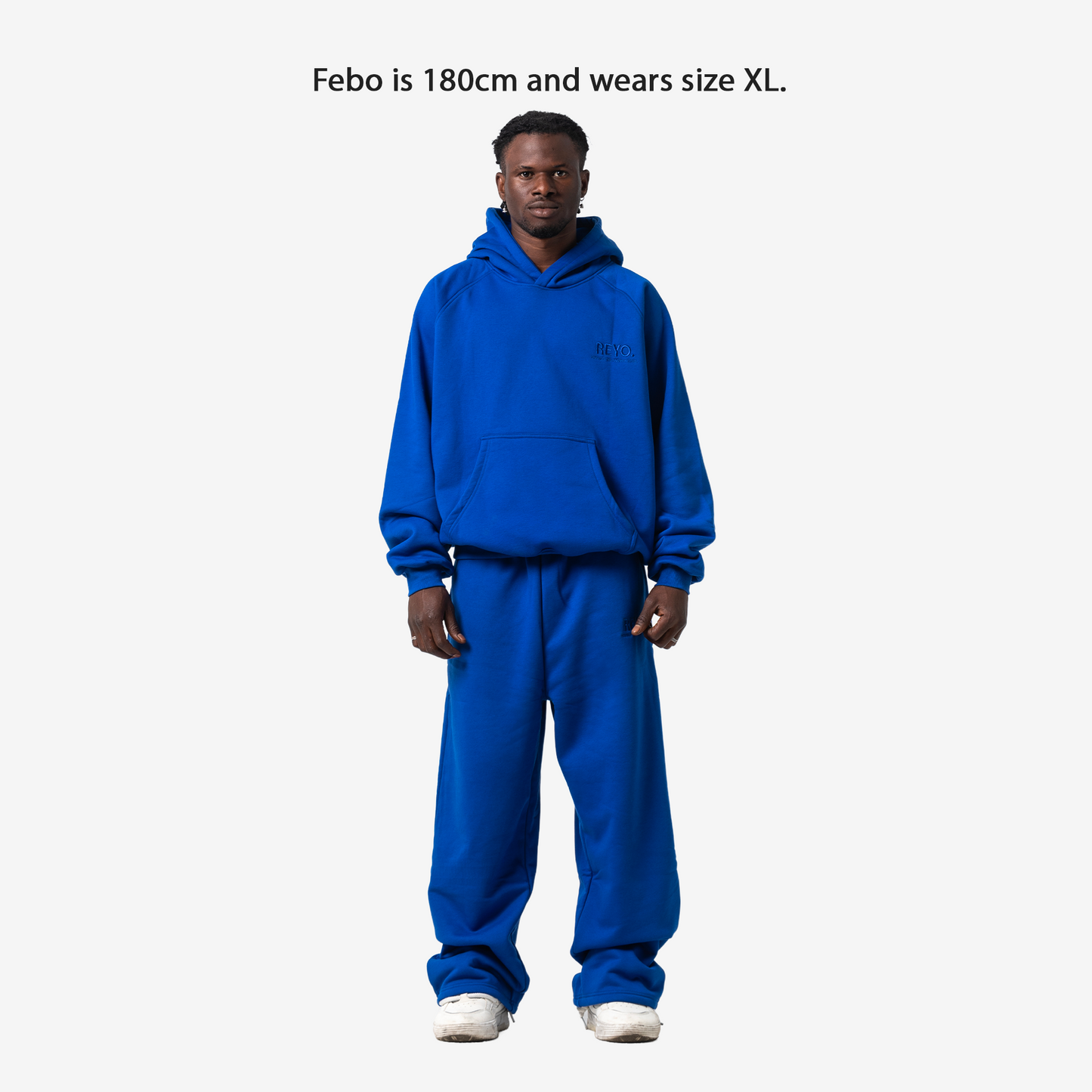 COBALTBLAUER CORE-HOODIE