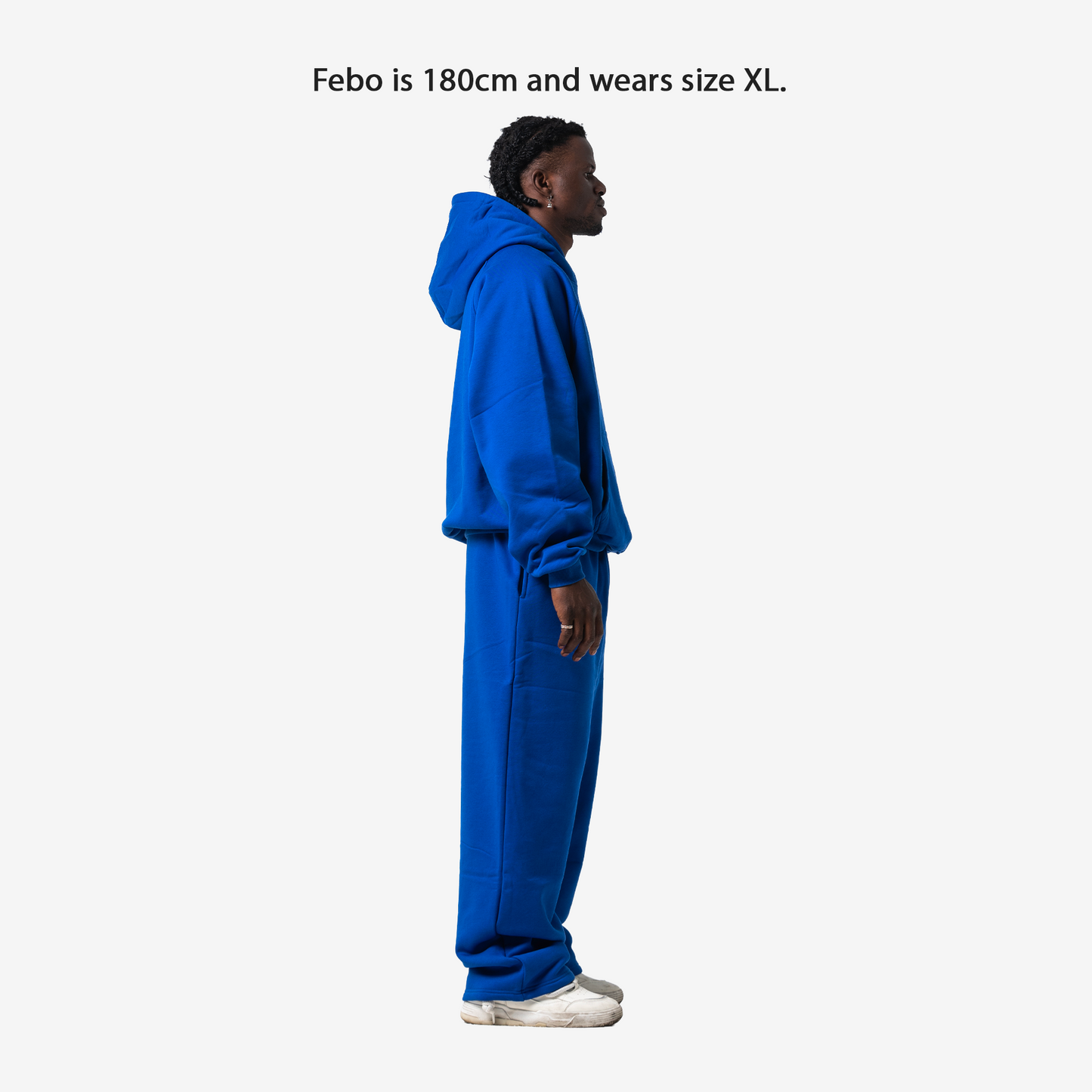 COBALTBLAUER CORE-HOODIE